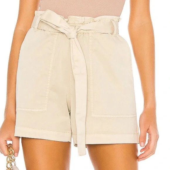 Sanctuary Beige High Waisted Daily Short - Picture 3 of 5